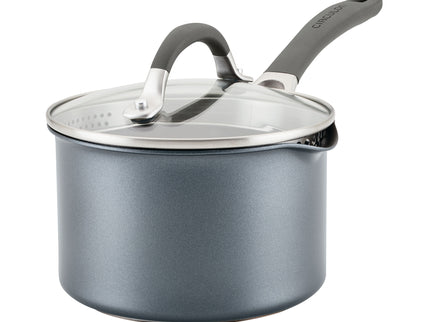 Circulon A1 ScratchDefense Extreme Non-stick Steelpan met Schenktuit & Deksel 16cm/1,8L