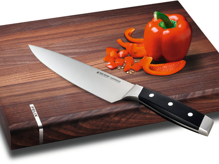 Felix Snijplank, massief walnoothout 40 x 30 x 4 cm