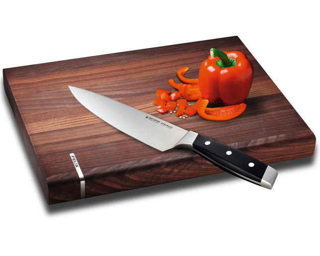 Felix Snijplank, massief walnoothout 40 x 30 x 4 cm