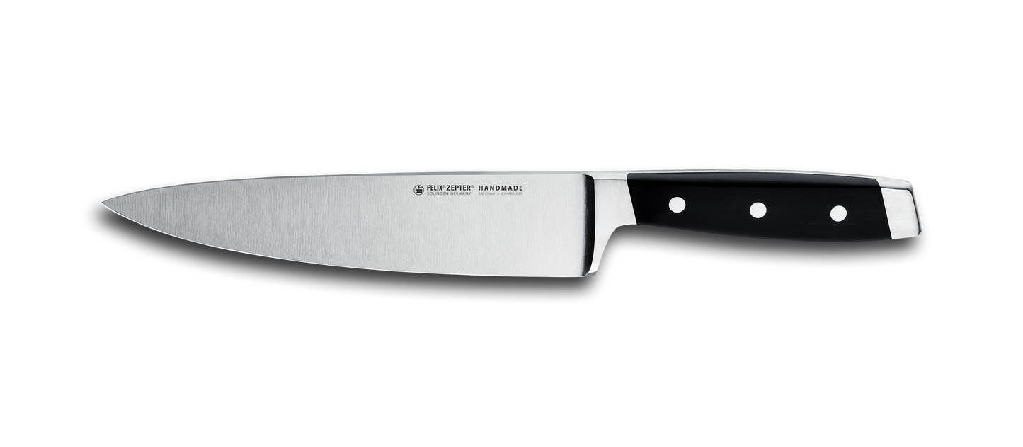 First Class Koksmes met vingerbeschermer 21cm