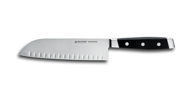 First Class Holgeslepen Santoku mes 18cm