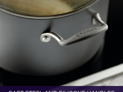 Circulon A1 ScratchDefense Extreme Non-stick Soeppan met Deksel 24cm/7,6L