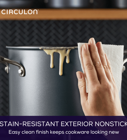 Circulon A1 ScratchDefense Extreme Non-stick Soeppan met Deksel 24cm/7,6L