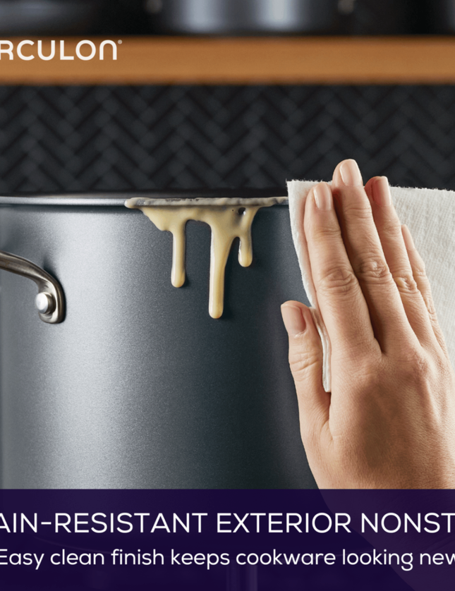 Circulon A1 ScratchDefense Extreme Non-stick Soeppan met Deksel 24cm/7,6L