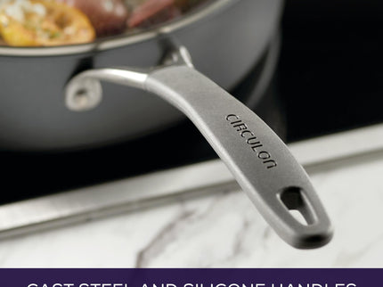 Circulon A1 ScratchDefense Extreme Non-stick Sauteuse met Deksel en Hulphandvat 28cm/4,7L