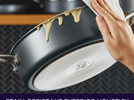 Circulon A1 ScratchDefense Extreme Non-stick Sauteuse met Deksel en Hulphandvat 28cm/4,7L