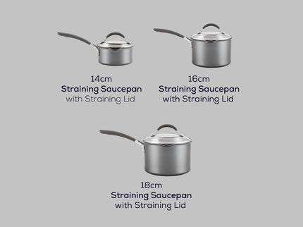 Circulon A1 ScratchDefense Extreme Non-stick Steelpannenset, 3-delig