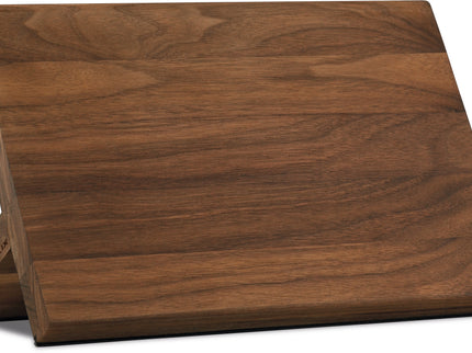 Felix Magnetisch messenstandaard, vol walnoothout