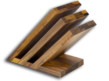 Felix Magnetisch messenblok, vol walnoothout