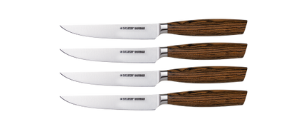 Size S Bocote 4 Delige steakmessenset zonder kartels
