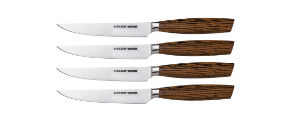 Size S Bocote 4 Delige steakmessenset zonder kartels