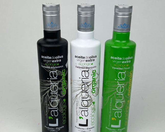 Biologische Extra vierge olijfolie set van 3x500ml