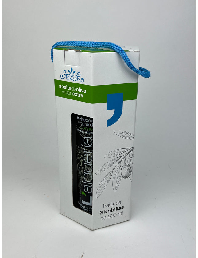 Biologische Extra vierge olijfolie set van 3x500ml