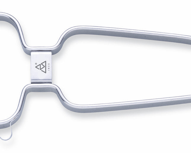 Triangle Dunschiller horizontaal gekarteld lemmet rvs - L 90mm - op kaart