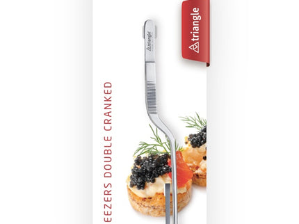 Triangle Keukenpincet met dubbele knik - L 140mm - op kaart