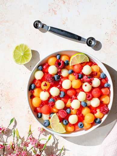 Triangle Meloenschepje - Ø22/25mm - op kaart