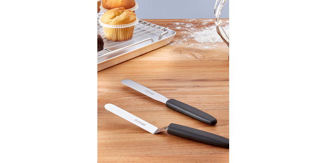 Triangle Paletmes met knik - L 90mm - op kaart