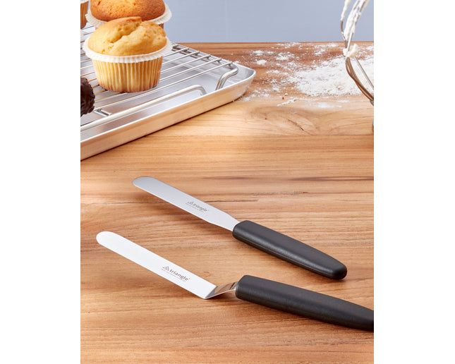 Triangle Paletmes met knik - L 90mm - op kaart