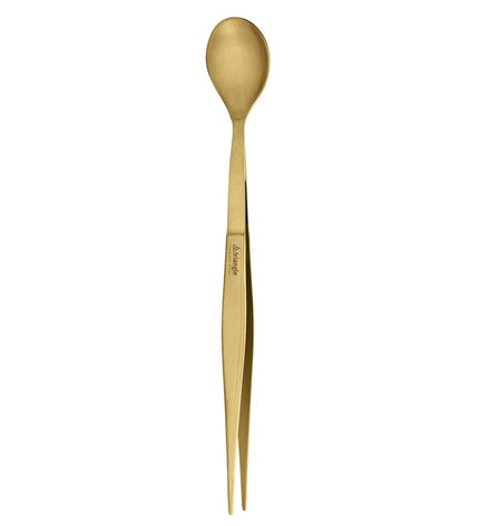 Triangle Proeflepel en keukenpincet - Goud - op kaart