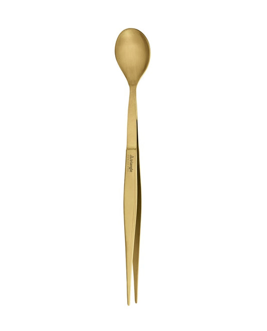 Triangle Proeflepel en keukenpincet - Goud - op kaart