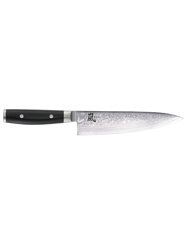Yaxell Ran Koksmes - L 200mm - 69 laags roestvrij damast staal met canvas micarta heft