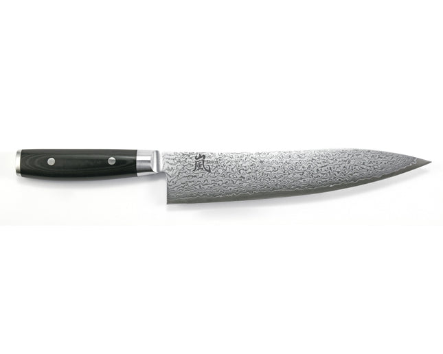 Yaxell Ran Koksmes - L 240mm - 69 laags roestvrij damast staal met canvas micarta heft