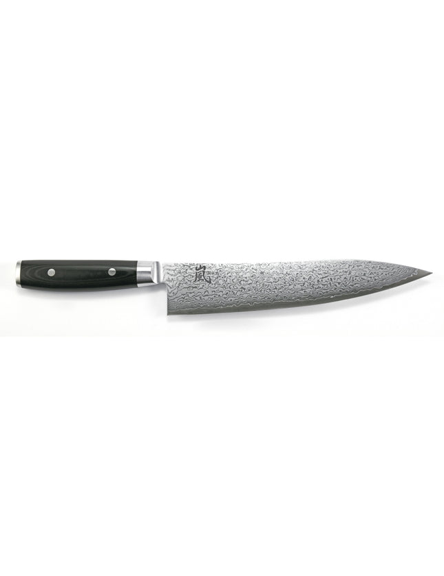 Yaxell Ran Koksmes - L 240mm - 69 laags roestvrij damast staal met canvas micarta heft
