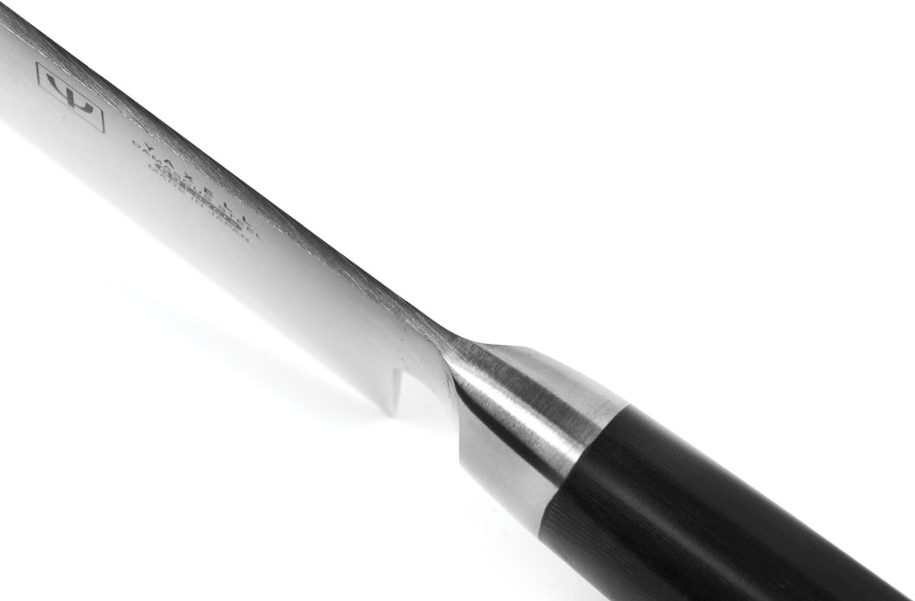 Yaxell Ran Santoku mes - L 165mm - 69 laags roestvrij damast staal met canvas micarta heft