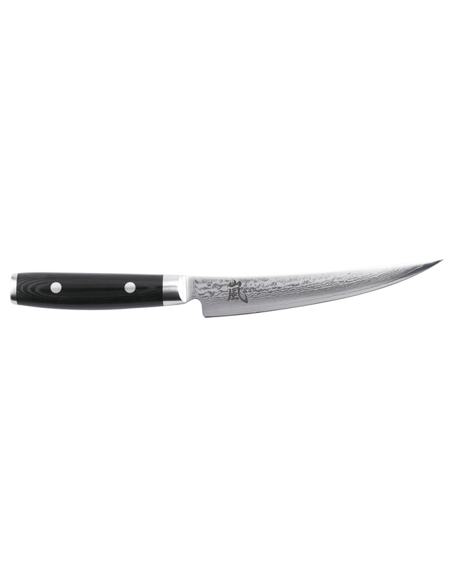 Yaxell Ran Uitbeenmes - L 150mm - 69 laags roestvrij damast staal met canvas micarta heft