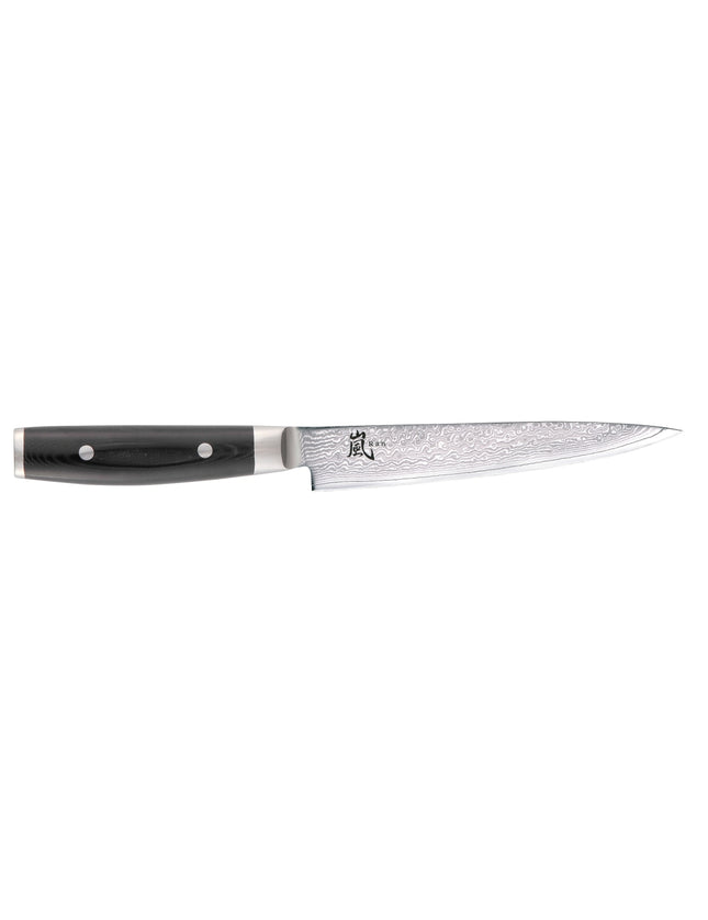 Yaxell Ran Vleesmes - L 180mm - 69 laags roestvrij damast staal met canvas micarta heft
