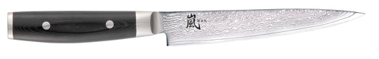 Yaxell Ran Vleesmes - L 180mm - 69 laags roestvrij damast staal met canvas micarta heft