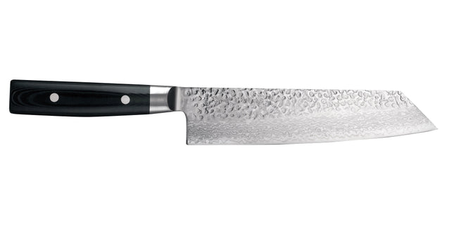 Yaxell Zen Kiritsuke mes - L 200mm - 37 laags roestvrij damast staal met canvas micarta heft