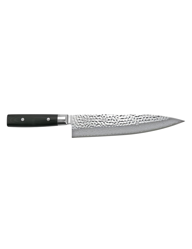 Yaxell Zen Koksmes - L 240mm - 37 laags roestvrij damast staal met canvas micarta heft