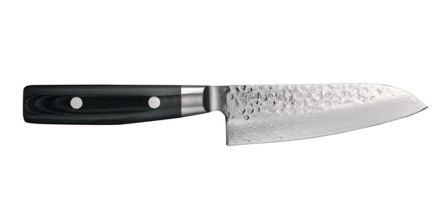 Yaxell Zen Santoku mes - L 125mm - 37 laags roestvrij damast staal met canvas micarta heft