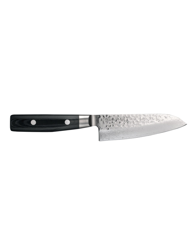 Yaxell Zen Santoku mes - L 125mm - 37 laags roestvrij damast staal met canvas micarta heft