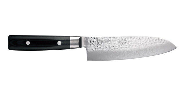 Yaxell Zen Santoku mes - L 165mm - 37 laags roestvrij damast staal met canvas micarta heft