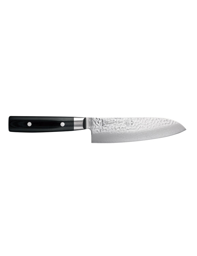 Yaxell Zen Santoku mes - L 165mm - 37 laags roestvrij damast staal met canvas micarta heft