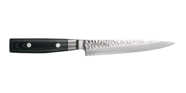 Yaxell Zen Vleesmes - L 150mm - 37 laags roestvrij damast staal met canvas micarta heft